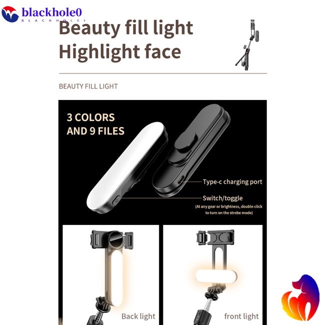 Gậy Chụp Ảnh Tự Sướng Bluetooth L15 Có Thể Tháo Rời Kèm Điều Khiển Từ Xa Đa Năng