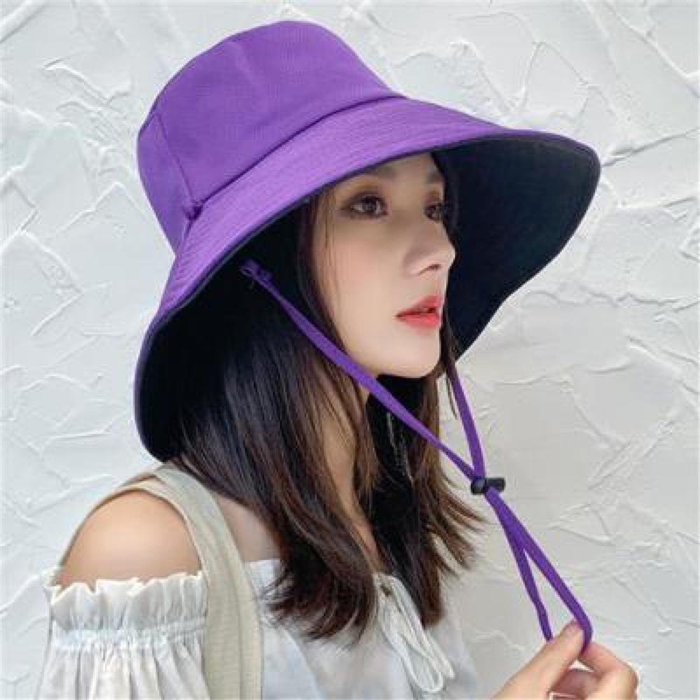Nón Bucket Rộng Vành Thời Trang Mùa Hè Cho Nữ