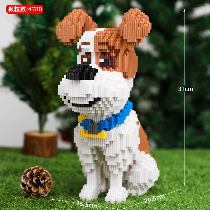 đồ chơi lắp ráp pet chó mèo dễ thương