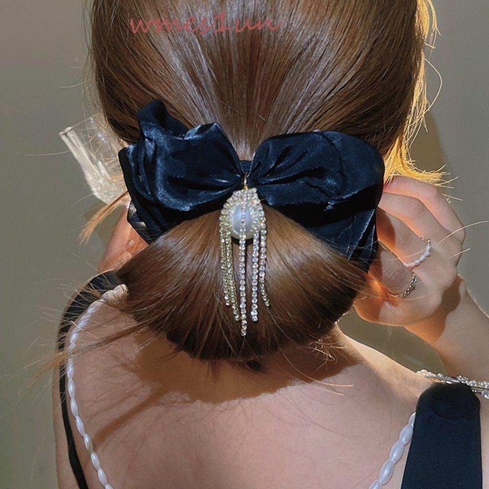 Dây Buộc Tóc Organza 15H Thiết Kế Thời Trang Sang Trọng Cổ Điển Phong Cách Hàn Quốc