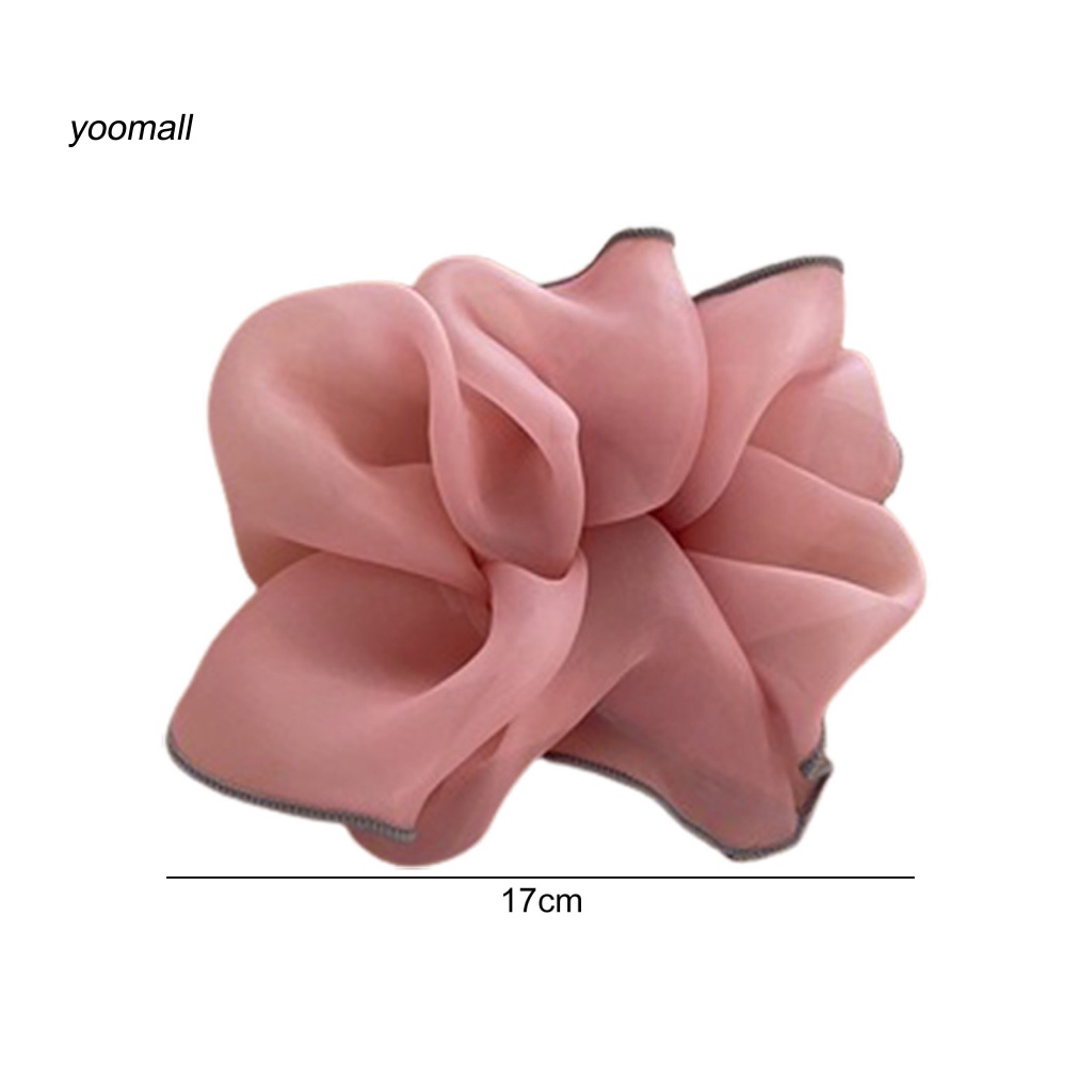 / Yo / Dây Buộc Tóc Đuôi Ngựa Bằng Lưới Ôm Sát Chống Rơi Cho Nữ