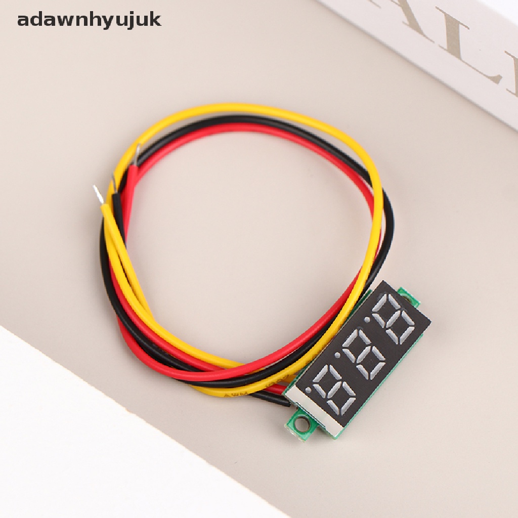 1 Vôn Kế Kỹ Thuật Số 0.28 Inch DC 0-100V Có Đèn LED