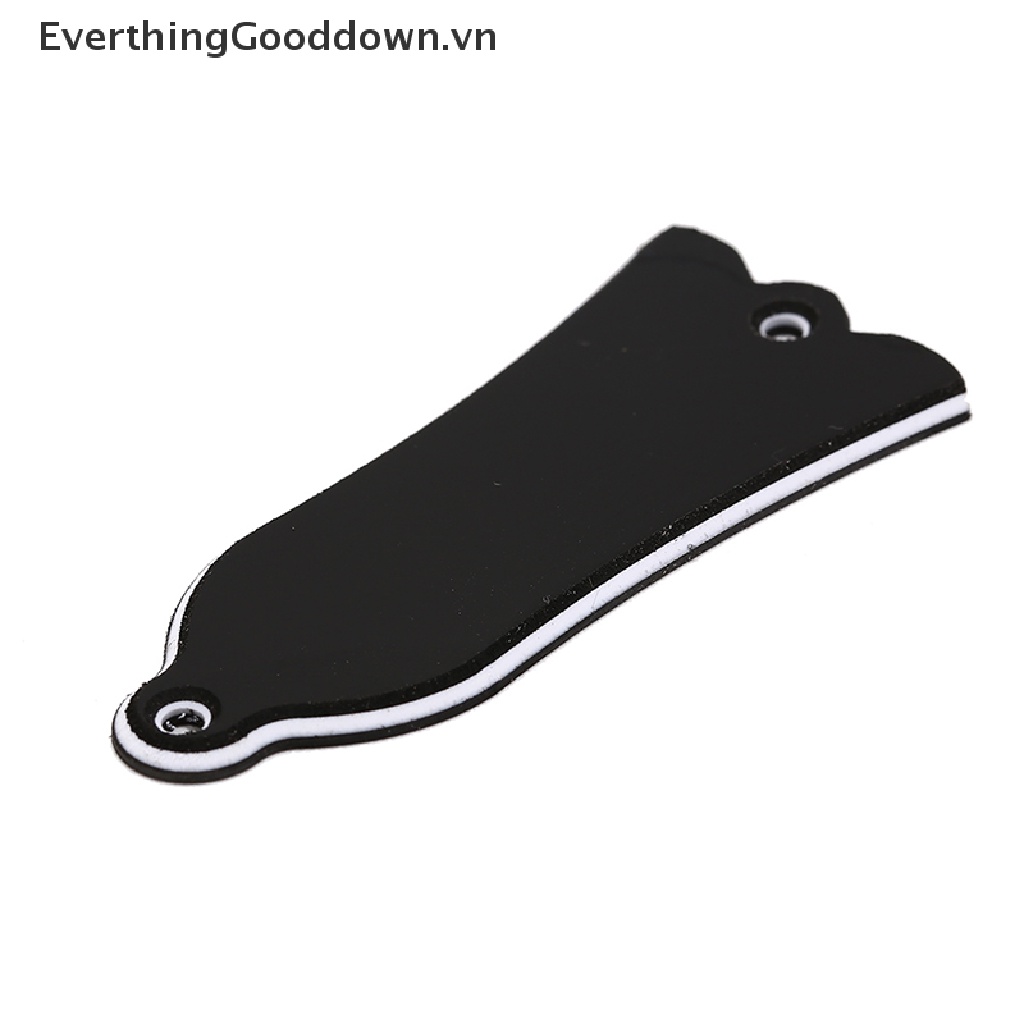 Everthinggooddown Đĩa Bọc Cần Đàn Guitar 2 Lỗ Bằng PVC Màu Đen vn