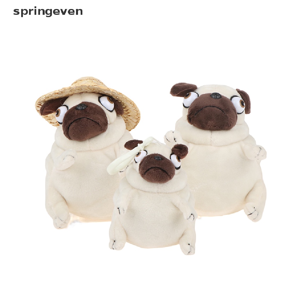 Chó Pug Nhồi Bông 10 / 15cm Dễ Thương Cho Bé