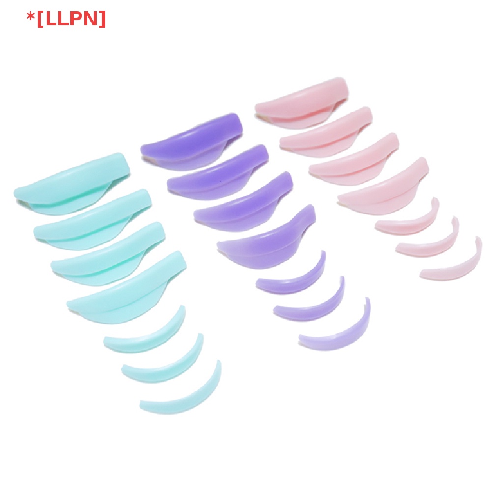 [loyaltysun] Set 7 Cặp Đệm silicone Nâng Lông Mi Hỗ Trợ Uốn Cong