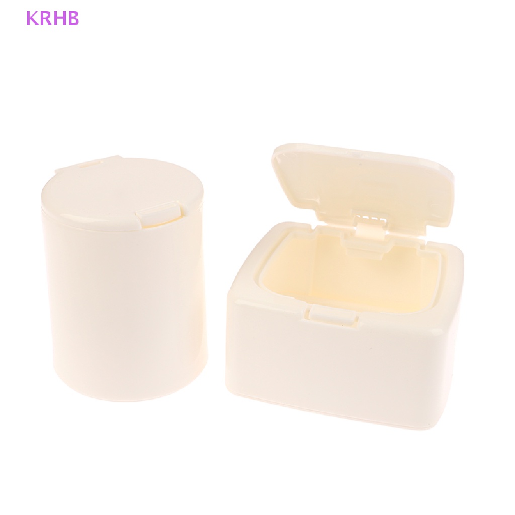 Hộp Đựng Tăm Bông / Dụng Cụ May Vá Để Bàn Tiện Lợi Mới