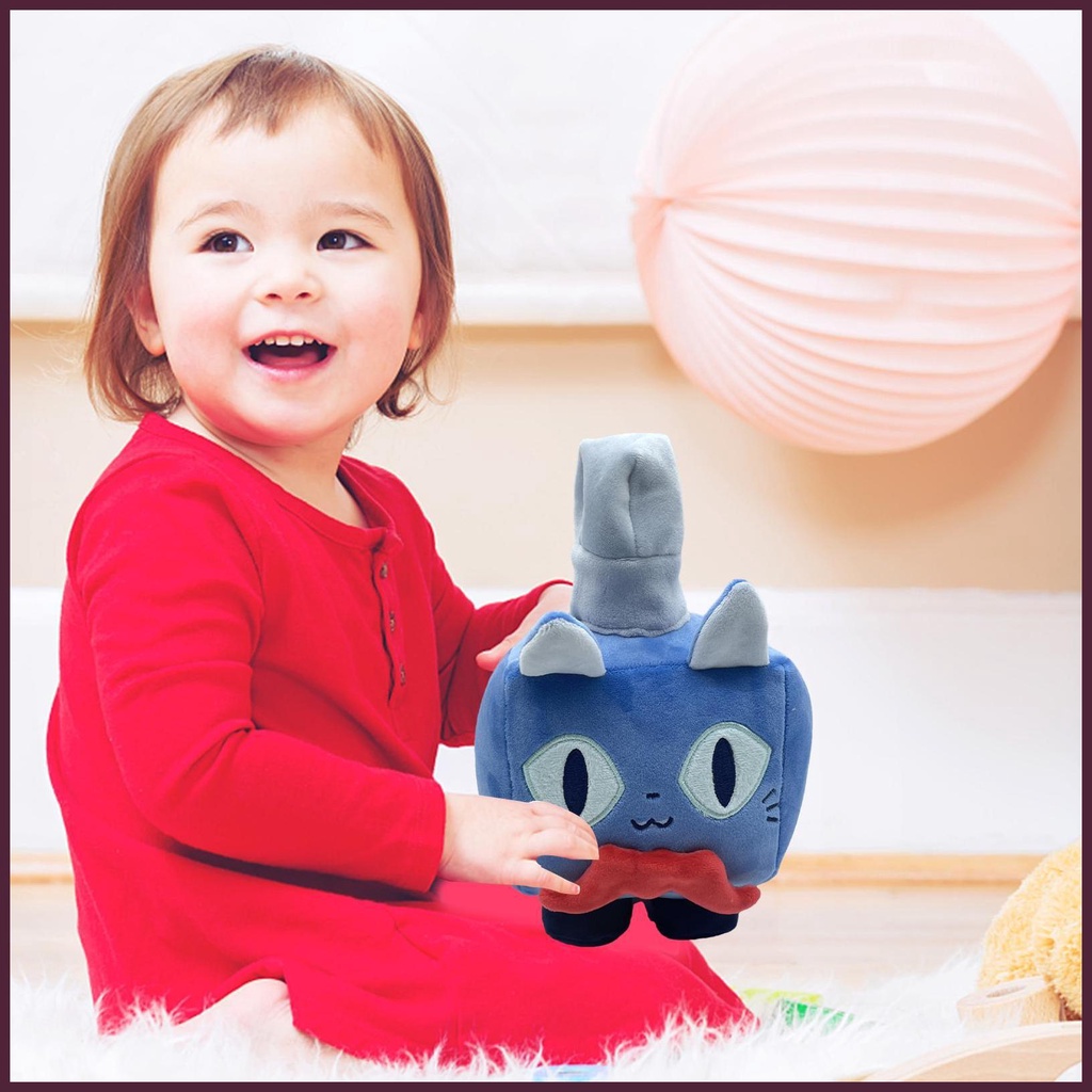 Đồ Chơi Nhồi Bông Hình Gà Con Màu Xanh Dương Cho Mèo Cưng