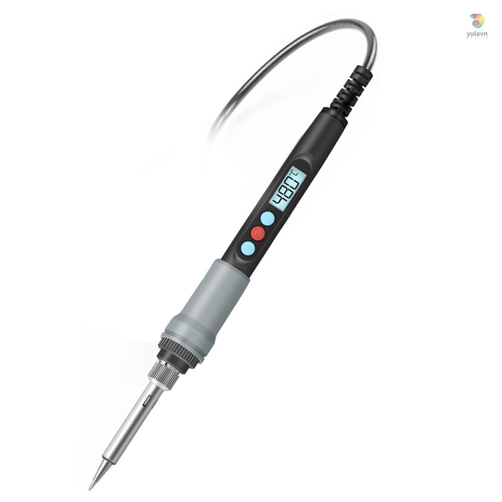 Mỏ Hàn Điện 180~4800W 90W Chuyên Dụng°C Đồng Hồ Điện Tử Hiển Thị Nhiệt Độ Kỹ Thuật Số Bằng Sắt Có Thể Điều Chỉnh °C/°F Phụ Kiện Chuyên Dụng Cho Xe Hơi Chất Lượng Cao