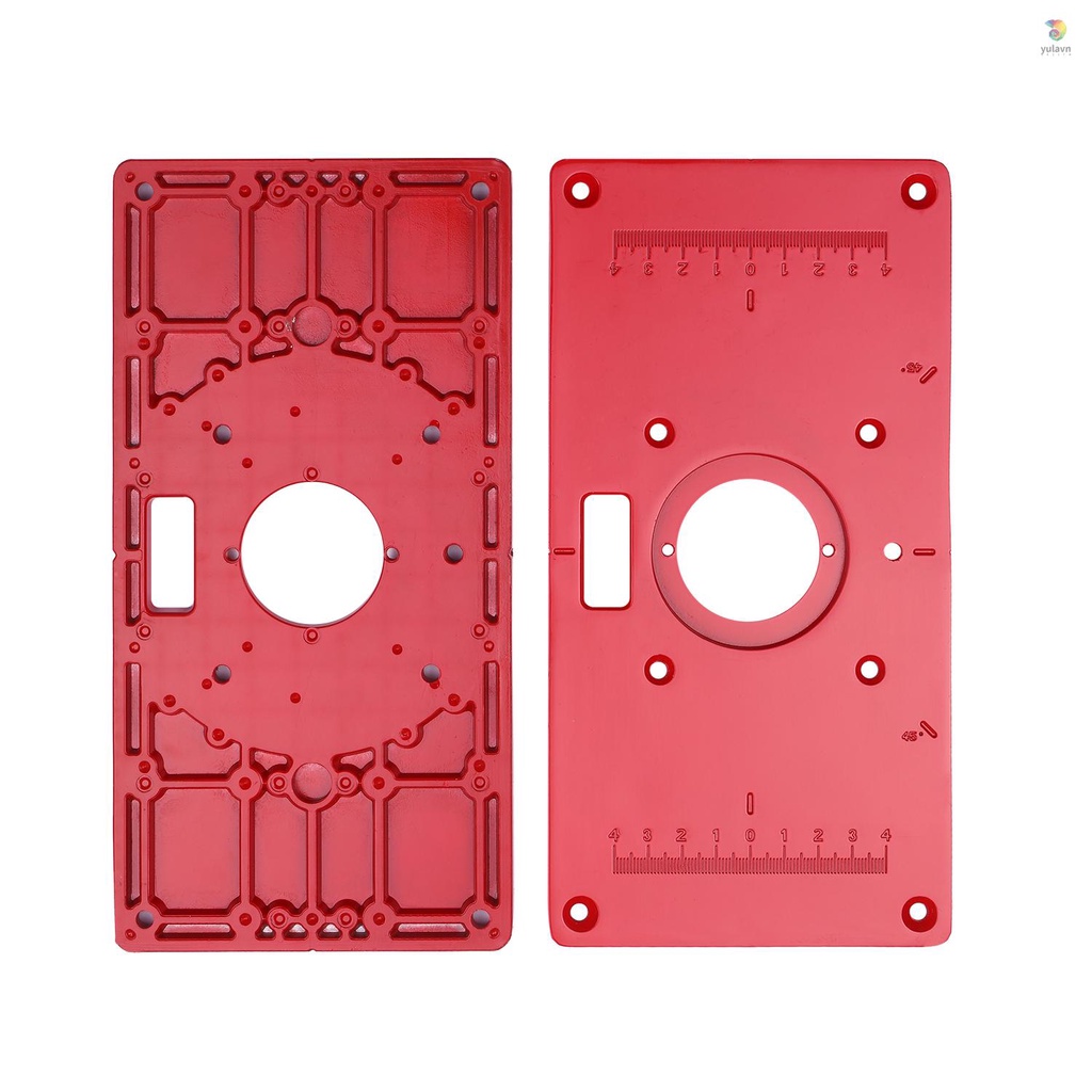 Bảng Định Tuyến Bằng Hợp Kim Nhôm Đa Năng 235x120x8mm Chuyên Dụng Làm Mộc