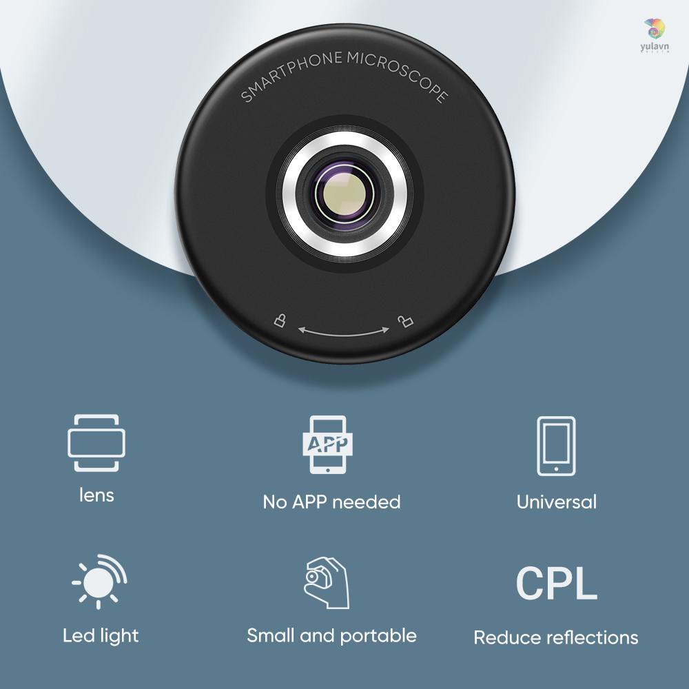 Kính Hiển Vi Di Động Đa Năng Với 6 Đèn LED Không Cần APP Với CPL Cho Quan Sát Hàng Ngày