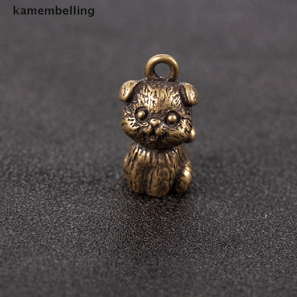 Móc Khóa Hình Chú Mèo May Mắn Bằng Đồng Thau Dễ Thương