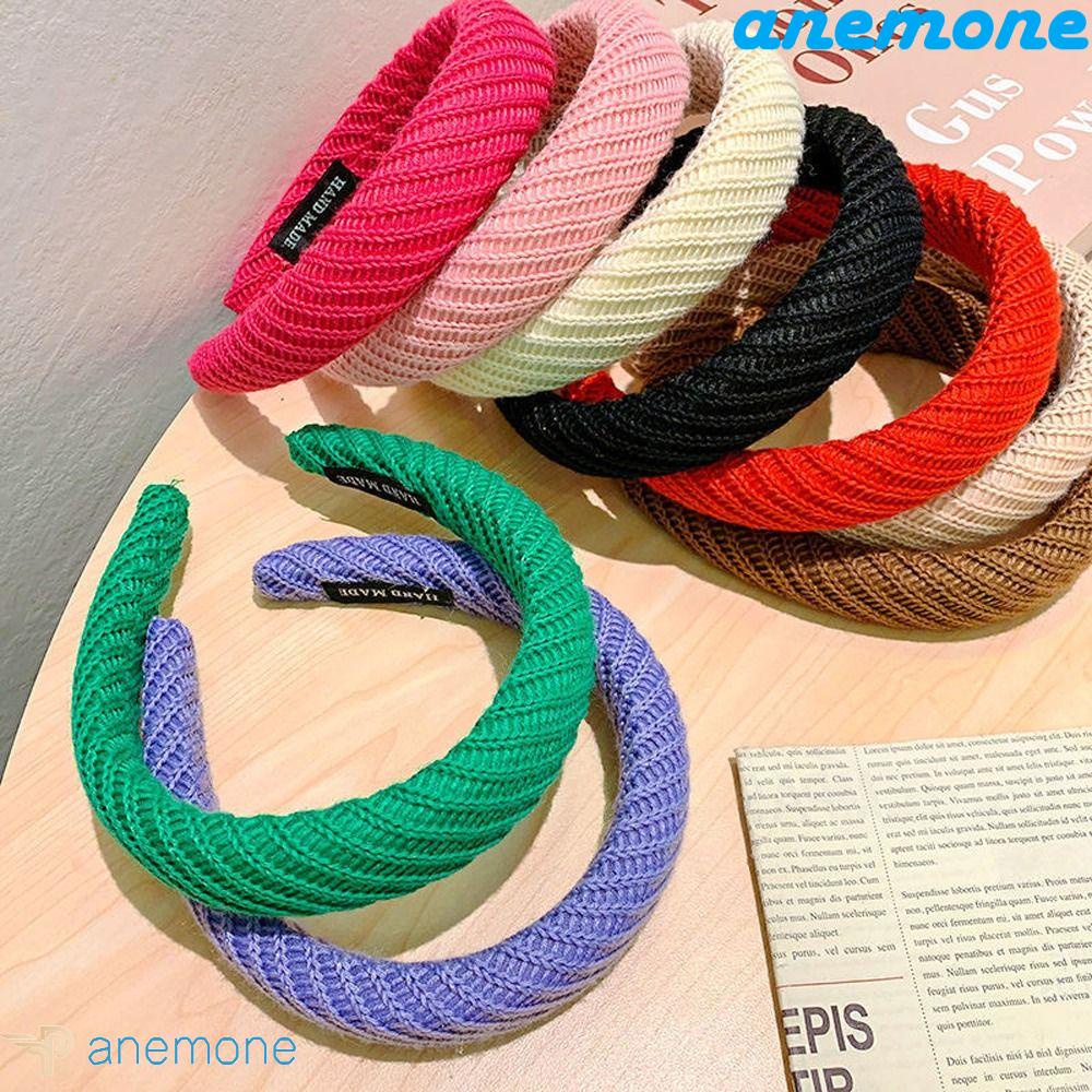 Băng Đô Len Màu Trơn Thời Trang Dành Cho Nữ