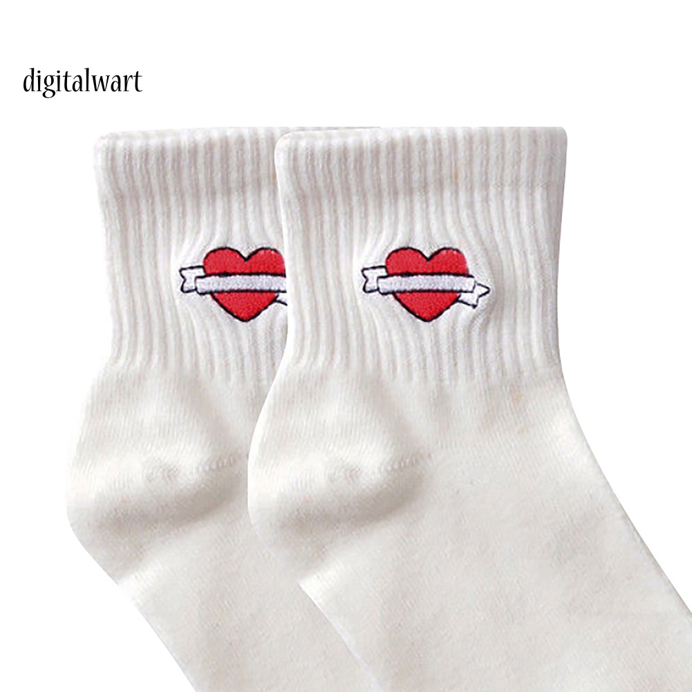 Kỹ Thuật Số| Vớ Cotton Mềm Mại In Họa Tiết Hoạt Hình Dễ Thương Thời Trang Thu Đông Cho Nữ