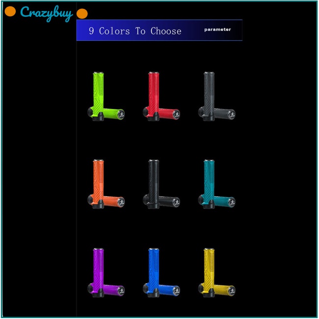 Cr Bọc Tay Lái Xe Đạp Leo Núi Bằng Cao Su Chống Trượt Tiện Dụng