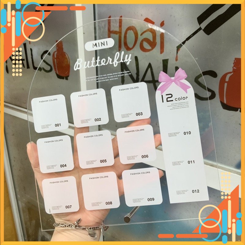 Khung trưng mẫu móng loại mới - Shop Hoài Nail