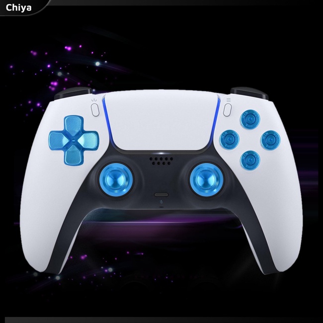 Bộ Nút Bấm Thay Thế Bằng Hợp Kim Nhôm Cho Tay Cầm Chơi Game Ps5