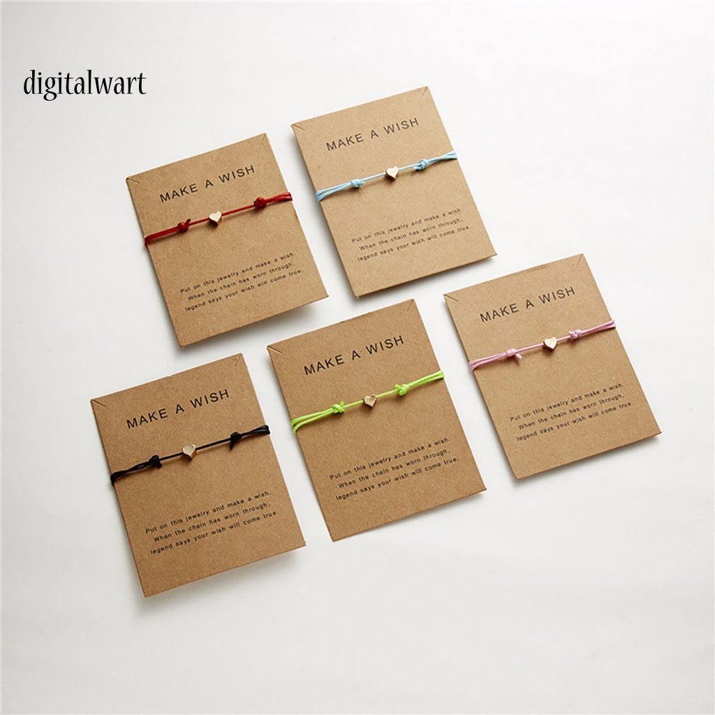 Kỹ Thuật Số| Vòng Đeo Tay Dây Bện Nhiều Màu Sắc Có Thể Điều Chỉnh Kích Thước Dành Cho