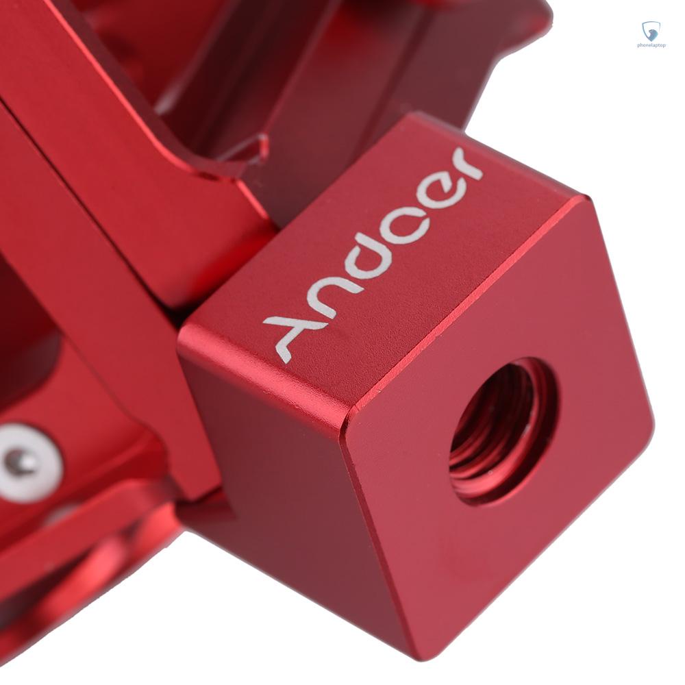 Khung Vuông Đỡ Camera Hành Trình Andoer Xoay 360 / 720 Độ Cho Máy Quay Hành Động 3 / 3 + / 4