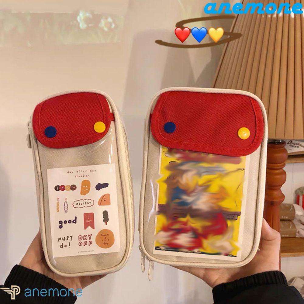 Túi Đựng Mỹ Phẩm Khóa Kéo Đa Năng Phong Cách Hàn Quốc Dễ Thương