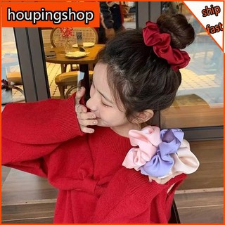Dây buộc tóc vải satin co giãn thời trang hàn quốc cho nữ
