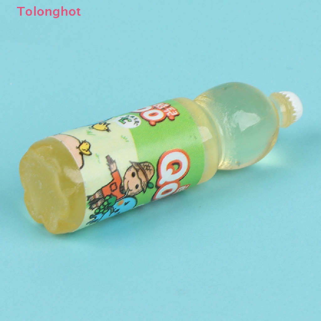 Set 10 Chai Nước Mini Tỉ Lệ 1 / 12 Dùng Để Trang Trí Nhà Búp Bê