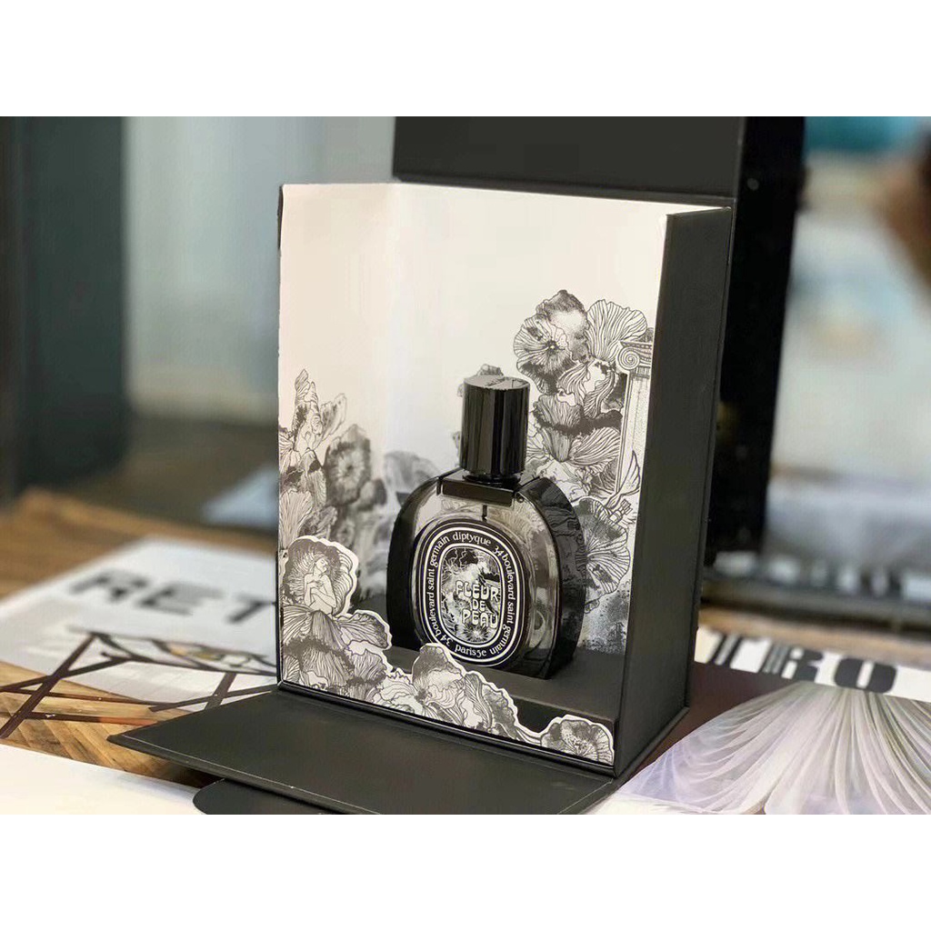 Diptyque Nước Hoa 75ml EDP Diptyque Fleur de Peau Phiên Bản Hộp Quà Tặng Unisex 75ml EDP