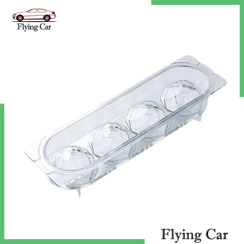 [Lzdjfmy2] Khay Làm Đá Hình Cầu Bằng Chất Liệu Cấp Thực Phẩm Tái Sử Dụng Được Cho Bia