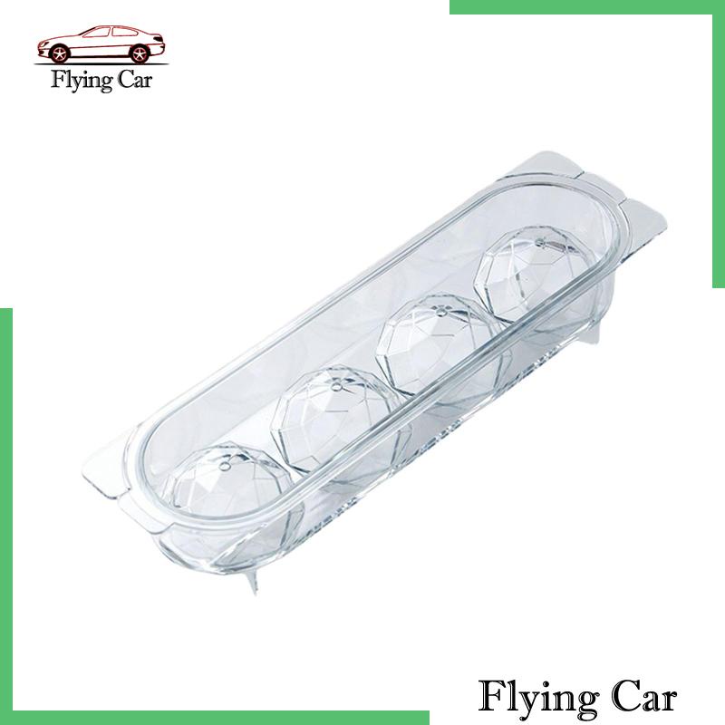 [Lzdjfmy2] Khay Làm Đá Hình Cầu Bằng Chất Liệu Cấp Thực Phẩm Tái Sử Dụng Được Cho Bia