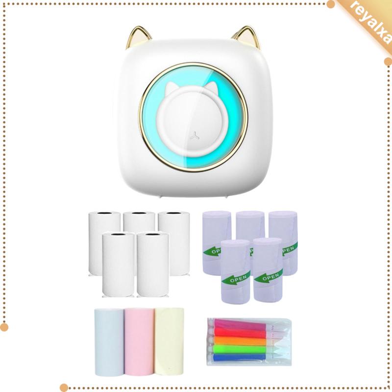 Máy In Mini 200DPI Có Thể Sạc Lại Tiện Dụng Cho Điện Thoại Di Động