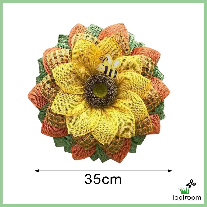 Vòng Hoa Treo Tường 14 "Trang Trí Trong Nhà / Ngoài Trời