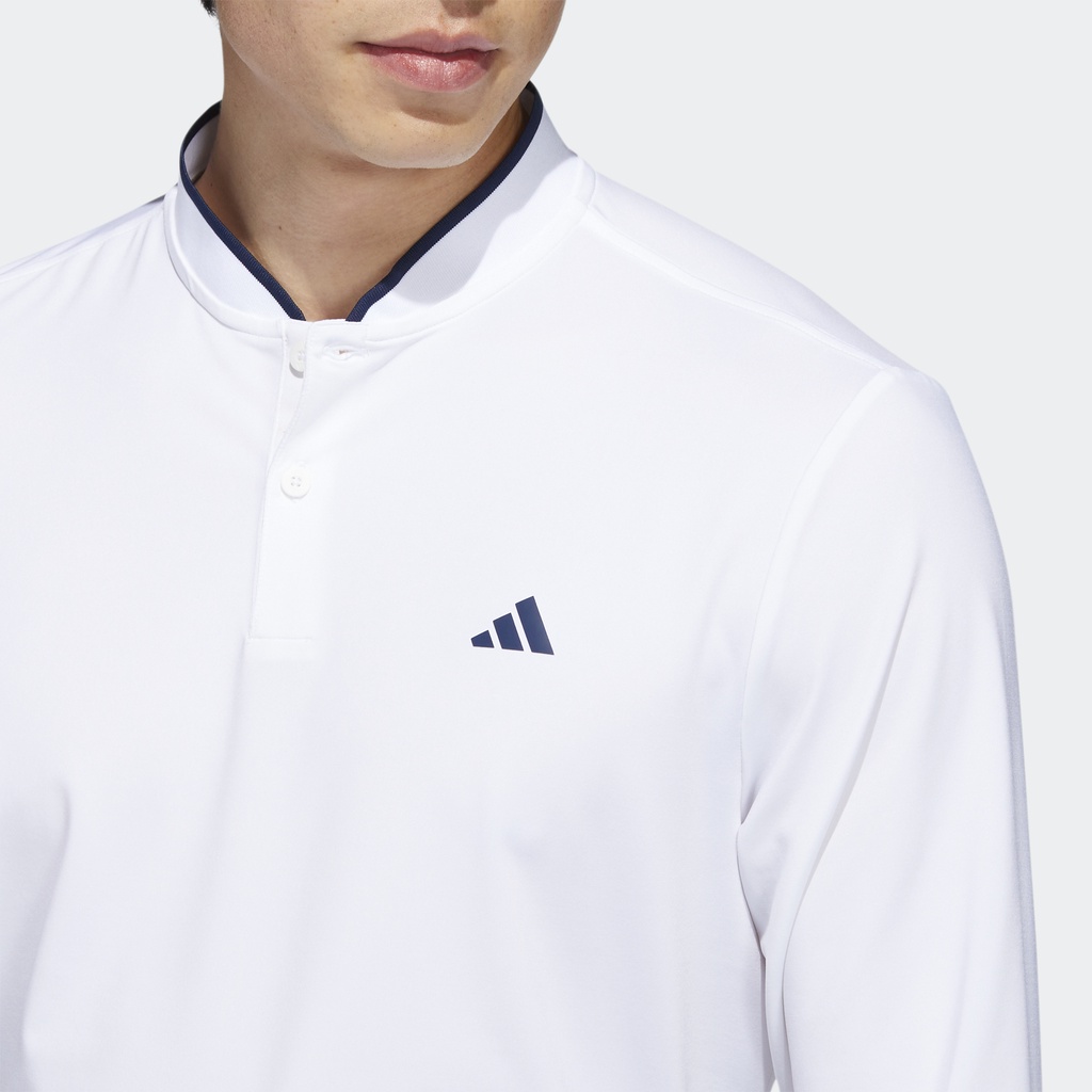 Adidas Đánh gôn Áo Polo Dài Tay Nam trắng HS7578