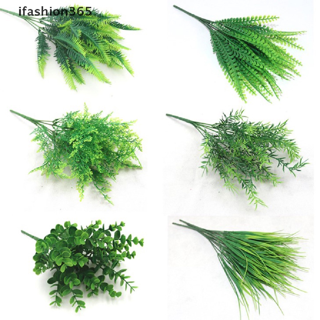 Nhánh Lá Nhân Tạo Dùng Trang Trí Nhà Cửa / Văn Phòng / Tiệc Cưới ifashion365