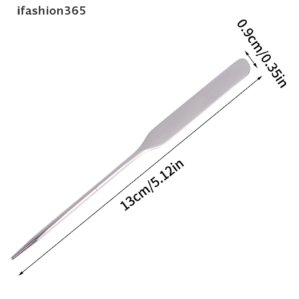 1 Que Trộn Phấn Nền / Nước Hoa Hồng Hai Đầu Bằng Thép Không Gỉ Thời Trang ifashion365