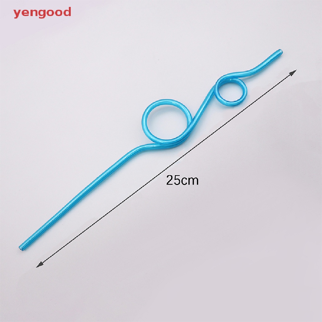 Set 10 Ống Hút Cong Bằng Nhựa Hình Thú Cưng Nhiều Màu Sắc Cho Bữa Tiệc