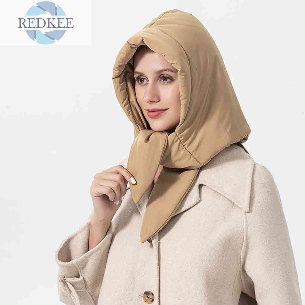 Khăn Choàng Cổ Thiết Kế Thắt Nút Gọn Nhẹ Thời Trang Mùa Đông Cho Nữ