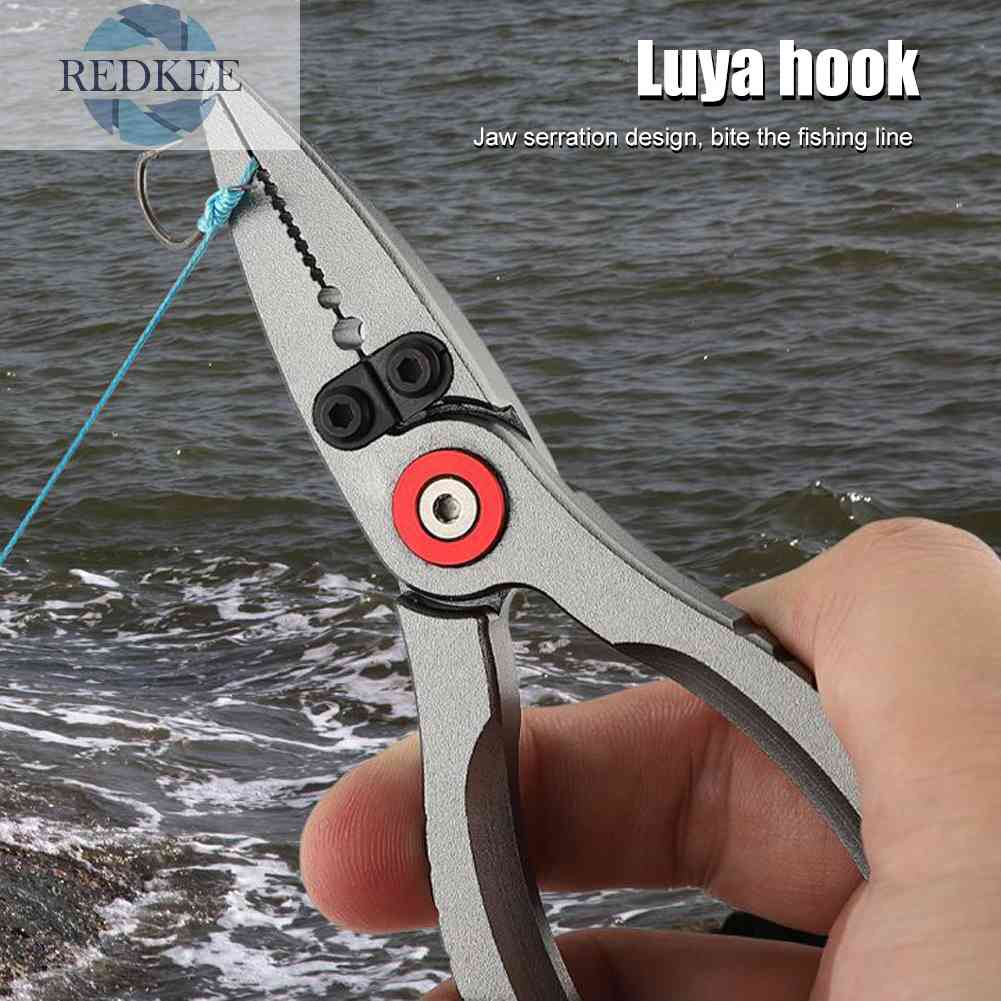 Kìm Câu Cá Mini Bằng Hợp Kim Nhôm