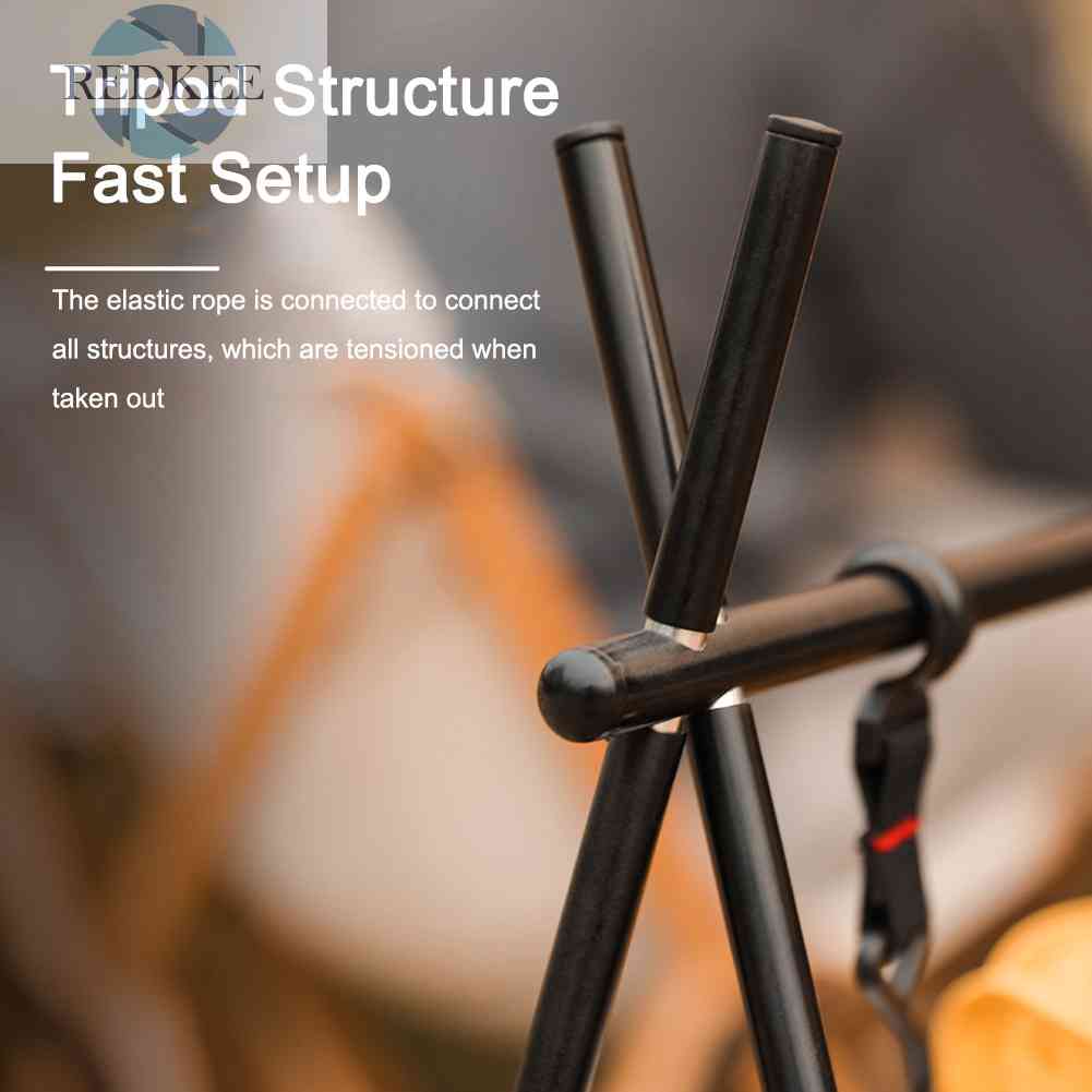 Móc Treo Nồi / Chảo Có Thể Gấp Gọn Tiện Dụng Khi Đi Cắm Trại