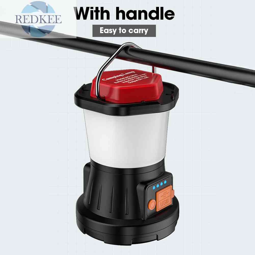 Đèn Cắm Trại / Câu Cá / Leo Núi / Câu Cá / Ban Đêm Có Thể Sạc Lại Bằng Cổng USB