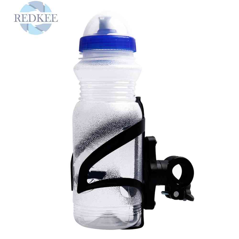 Bộ Giá Đỡ Bình Nước Gắn Tay Lái Xe Đạp Leo Núi Có Thể Xoay 360 Độ Tiện Dụng