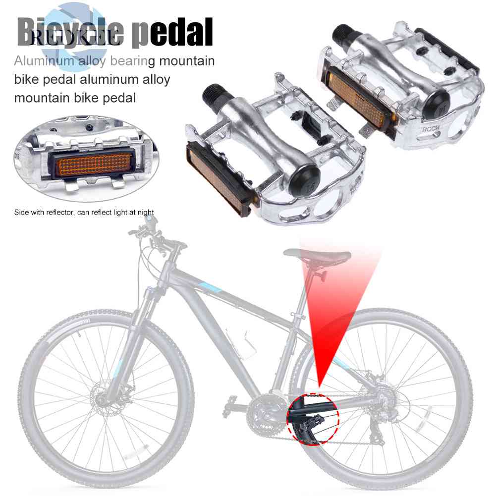 Bàn Đạp Phẳng Bằng Hợp Kim Nhôm Gọn Nhẹ Cho Xe Đạp Leo Núi