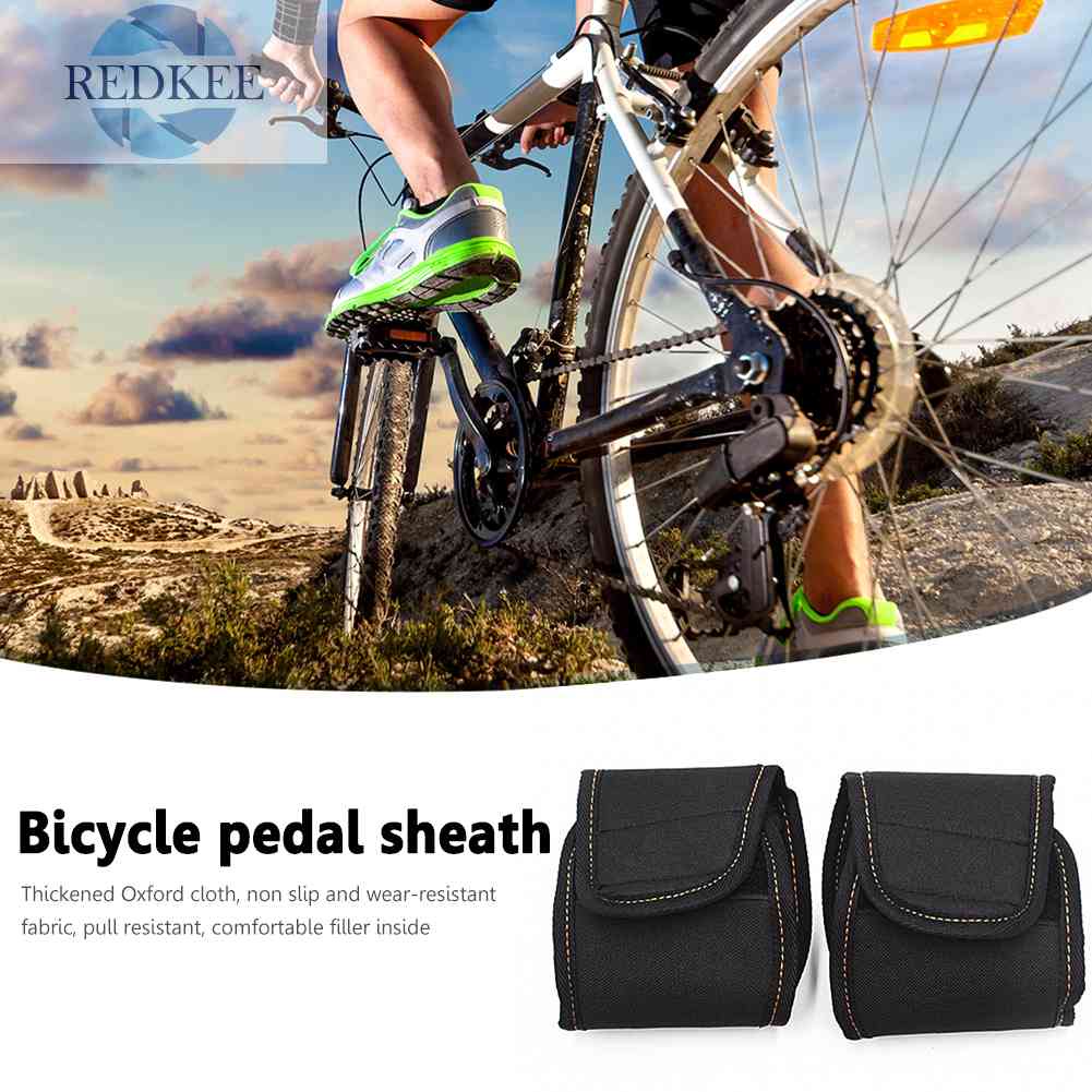 1 Cặp Vỏ Bọc Bảo Vệ Bàn Đạp Xe Đạp Leo Núi Chống Trượt Siêu Bền