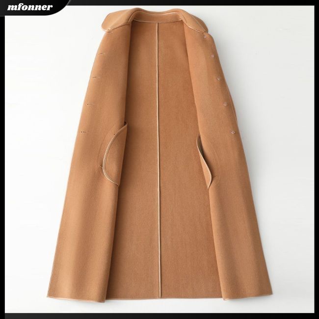 Áo Khoác Nữ Dáng Rộng Màu Trơn Cài Khuy Đơn Giản Thời Trang