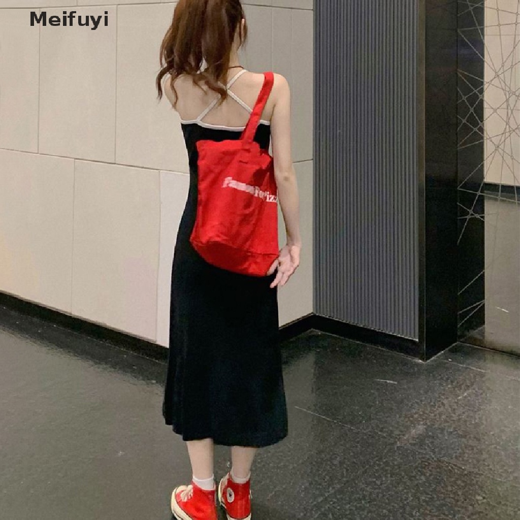 Đầm Hai Dây Cổ Chữ V Hở Lưng Dáng Ôm Thời Trang Mùa Hè 2023 Dành Cho Bạn Nữ