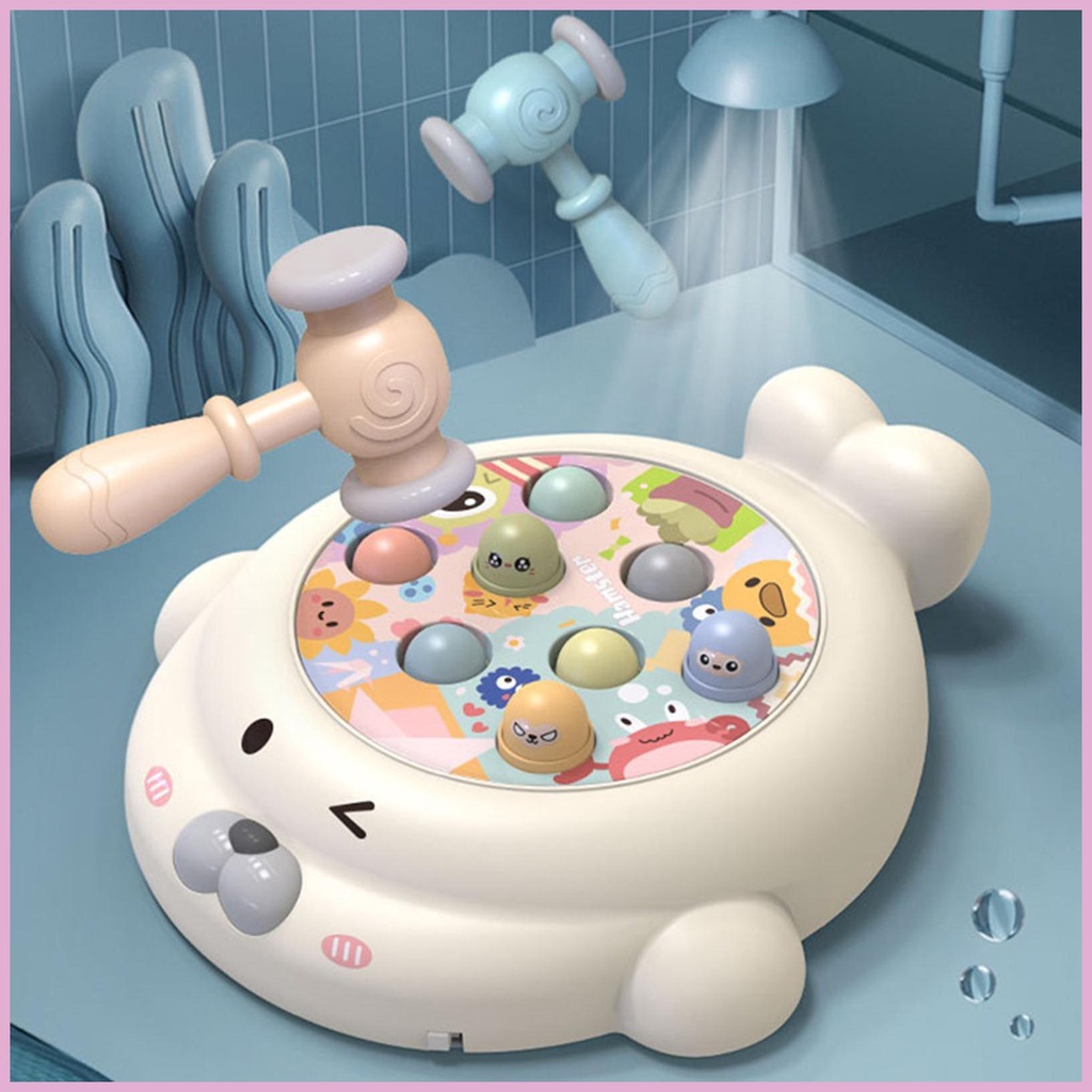 Bộ Trò Chơi Búa Đập Thú Vị Hỗ Trợ Dạy Học Cho Bé