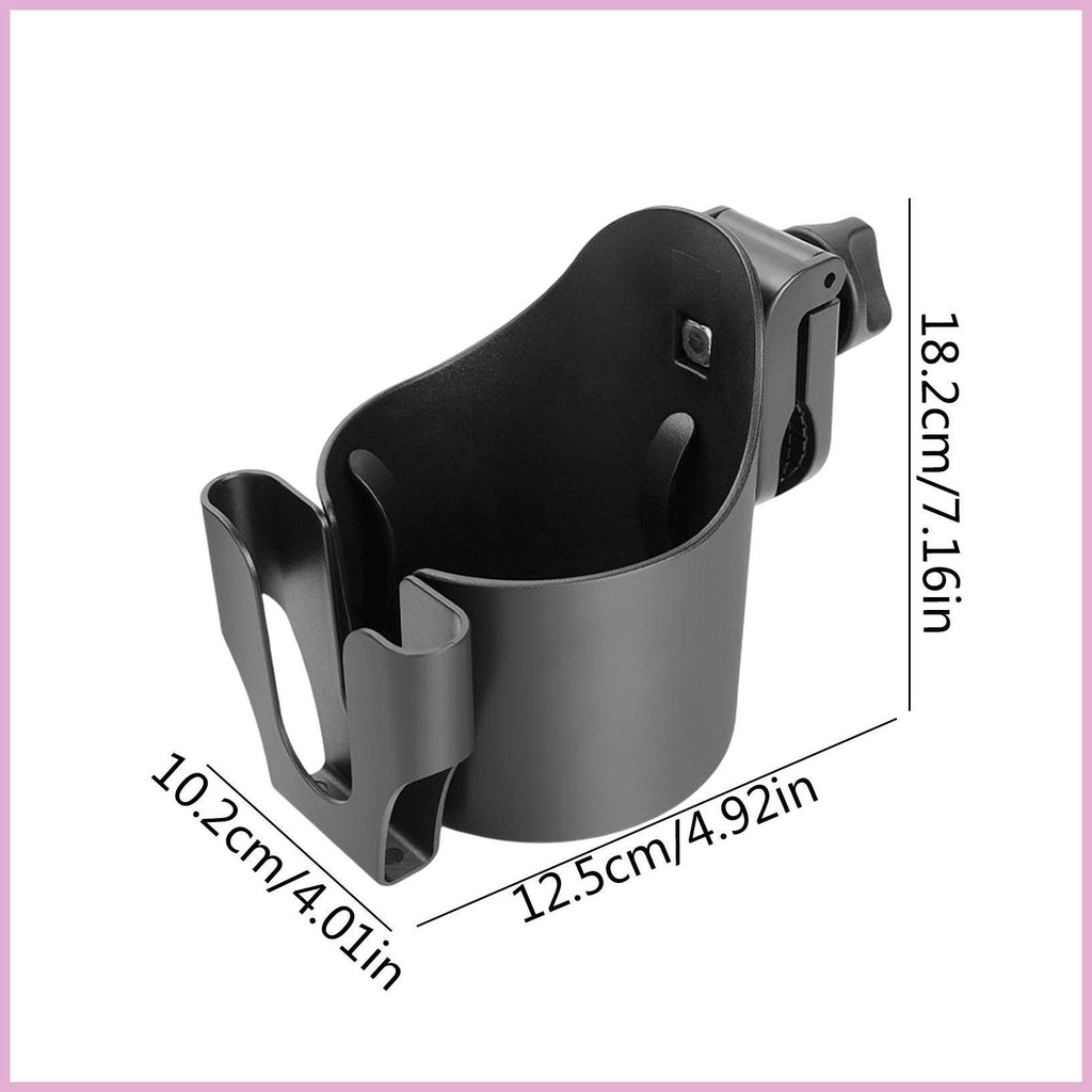 Giá Đỡ Điện Thoại Xoay 360 Độ Gắn Xe Đẩy Em Bé Tiện Dụng