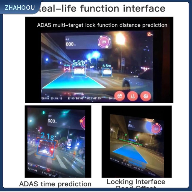☃Nhà Cửa☃ Camera Ghi HìNh Cho Xe Hơi Hỗ Trợ ĐậU Xe Adas Android