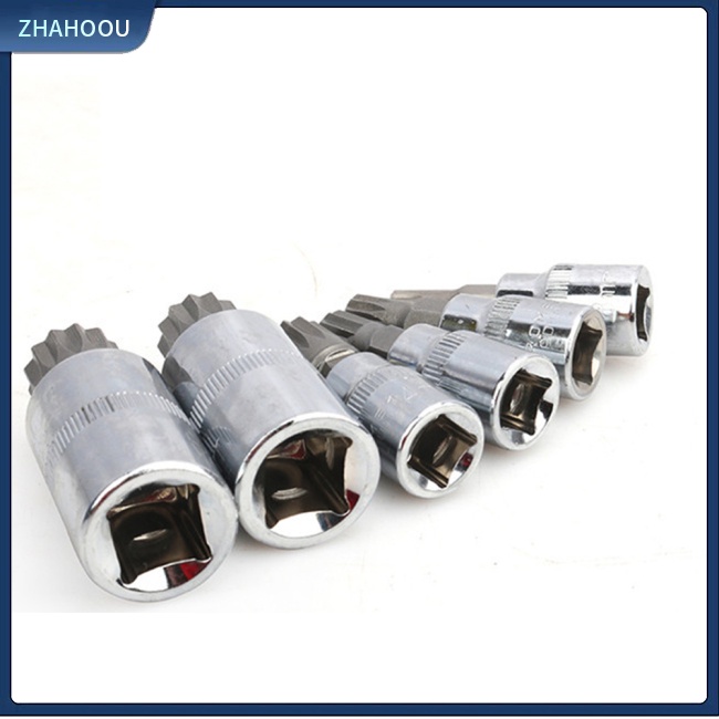 ☃Nhà Cửa☃ Bộ Cờ Lê Vặn Ốc Vít Áp Suất Nhanh Hình Ngôi Sao / Hình Hoa Mận Cho Xe Hơi