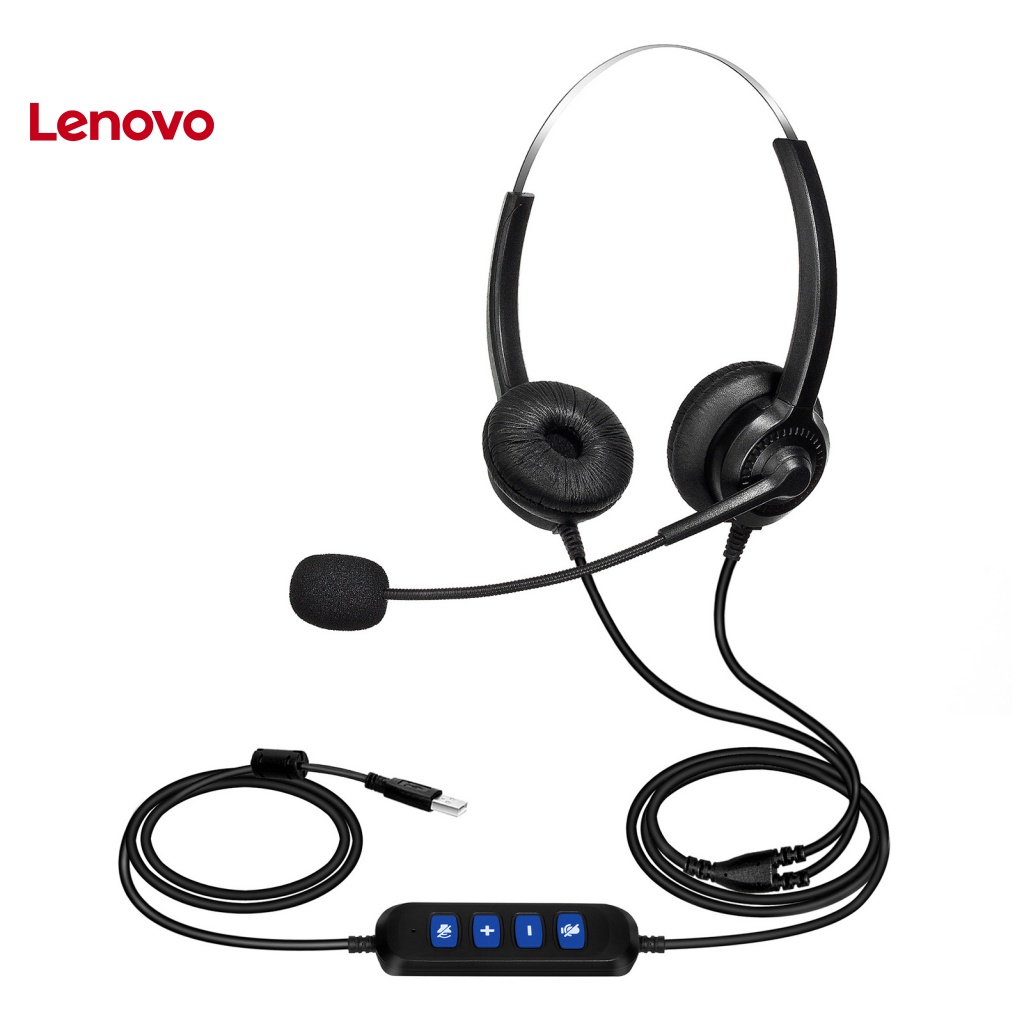 Tai Nghe Điện Thoại Di Động 300D Chống Ồn Thoáng Khí Kết Nối USB Kèm MIC Cho Xe Tải / Văn Phòng