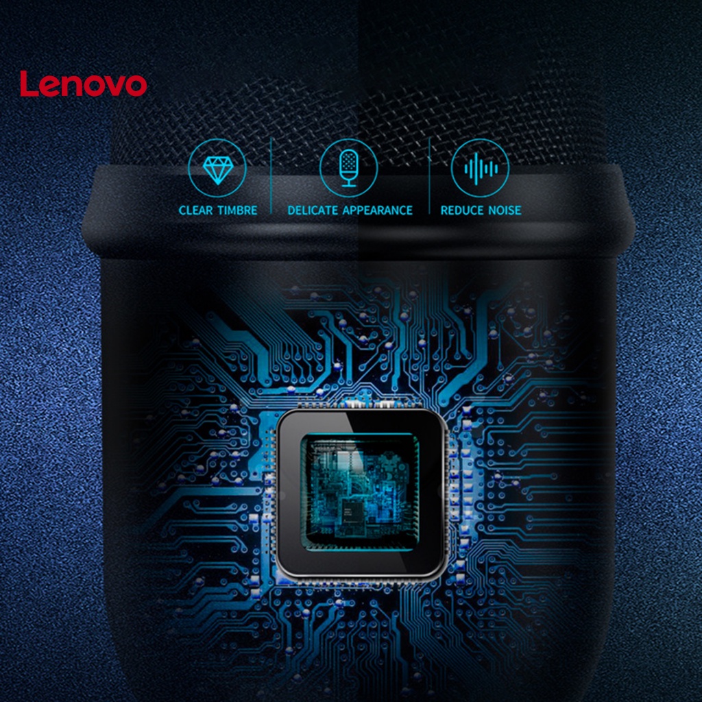 1 Bộ Micro Cắm Và Sử Dụng Trực Tiếp Với Hiệu Ứng Ánh Sáng RGB Hình Trái Tim