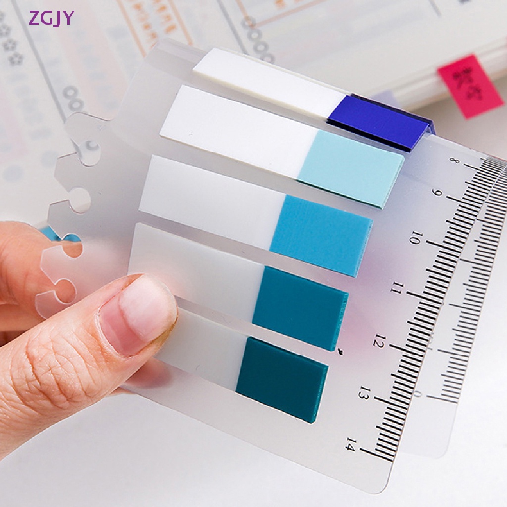 Set 200 Tờ Giấy Ghi Chú Nhiều Màu Chống Nước Có Thước Đo Tiện Dụng Mới